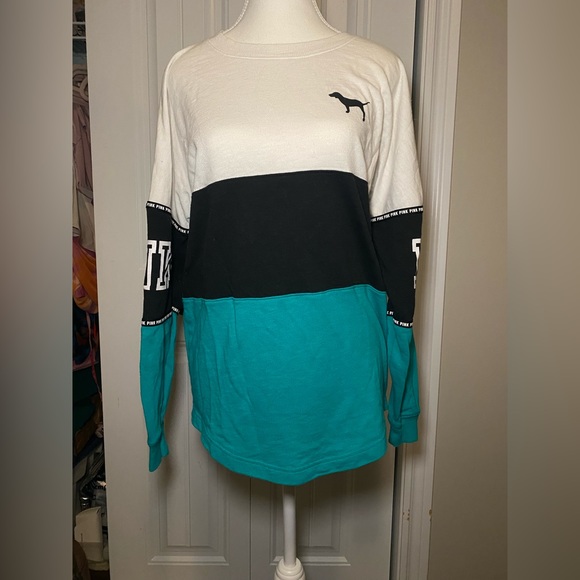 PINK Oversized Long Sleeve Rare - Picture 2 of 7